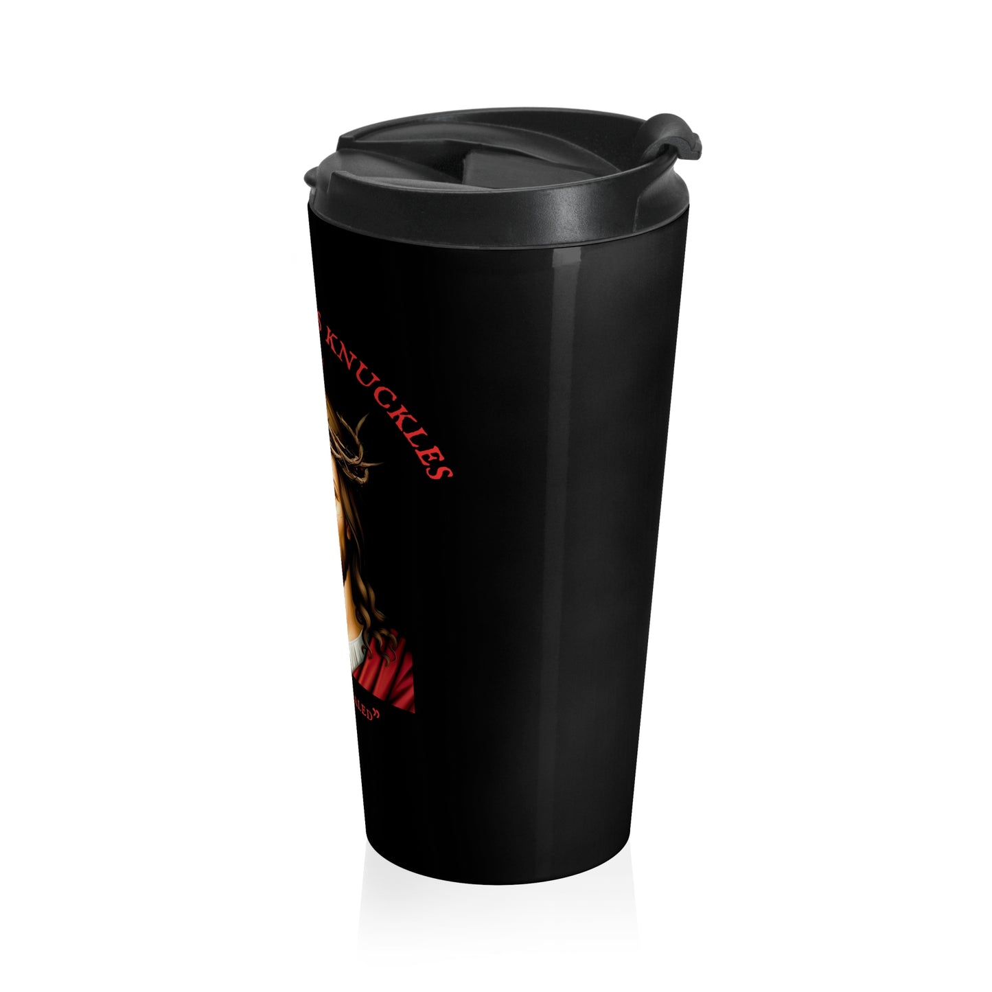 “Blood On His Knuckle” Travel Mug